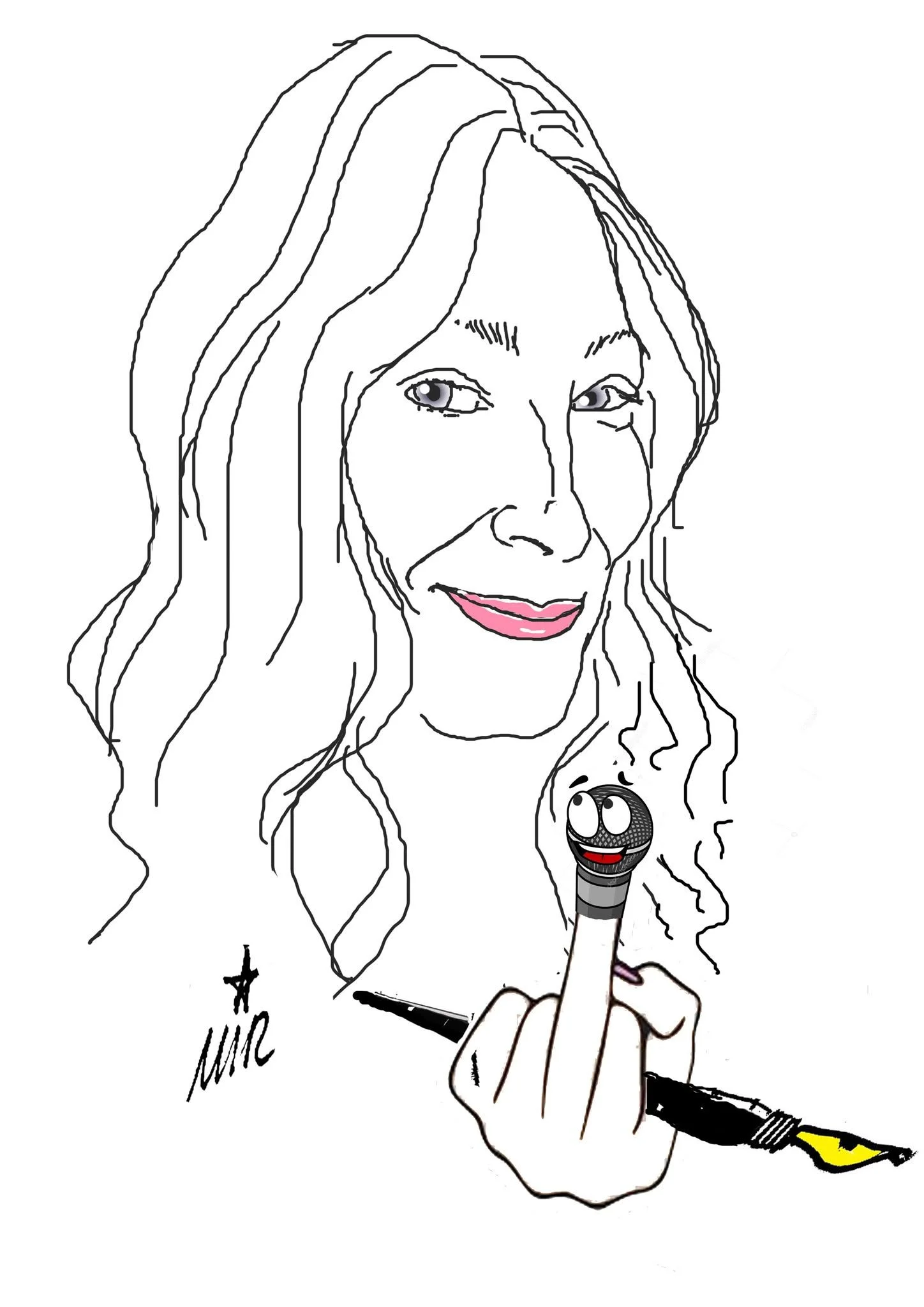 Karikatura — Milica Stojanović